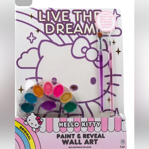 Hello Kitty | Other | Hello Kitty Paint Reveal Bonus | Poshmark